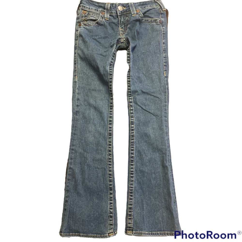 True Religion LOWRISE Becca Bootcut jeans size 27